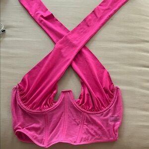 Women's Pink going out Top